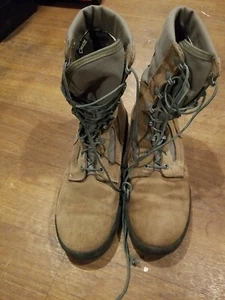 Belleville AFTW Gortex Boots Vibram sole 16-D-1023 Lace US 11R Mens Sage Suede - Picture 1 of 10