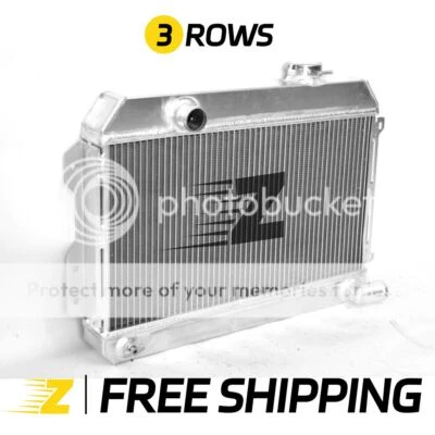 Radiator for Datsun 521 1600 2000 610 510 620 1.6L 1.8L 2.0L 1968-1973 Aluminum - Image 1 of 4