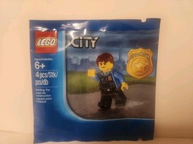 LEGO City Chase McCain Minifigure - Sealed - Rare Polybag
