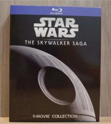 Star Wars Die Skywalker Saga 9 Filmsammlung Blu-ray Brandneu Kostenloser Versand - Bild 1 von 2