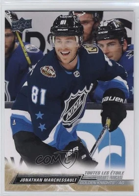 2022 Upper Deck Extended Series All-Star Team French Jonathan Marchessault #694 - Image 1 of 2