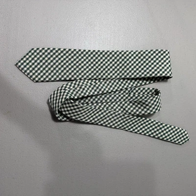 SPREZZA New York Cotton Blend Polyester Dark Green St. Patrick's Day Tie - Image 1 of 4