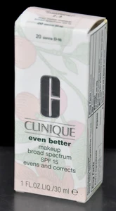 Clinique Even Better Makeup Foundation # 20 SIENNA 1 oz. D-N - Picture 1 of 1