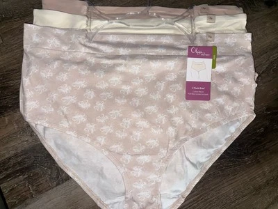 Olga ~ Ropa interior corta para mujer bragas mezcla de algodón 3 pares (B) ~ 2X/20 Foto 1 de 4