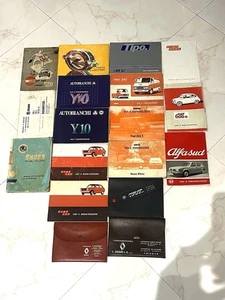 Lotto libretti uso e manutenzione auto epoca Autobianchi, Fiat, Alfa Romeo Ecc - Foto 1 di 1