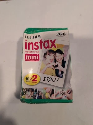 Fujifilm Instax Mini Film * Expired 2018/07 * 10 sheets x 2 packs Experimental  - Image 1 of 4
