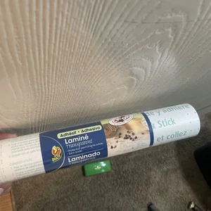 Transparent Clear Adhesive Laminate 12 in x 36 ft Acid Free Non-Yellowing - Picture 1 of 3