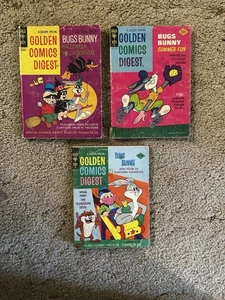 Golden Comics Digest #39 Summer Fun 1974 Gold Key, #26 Halloween, #47 Favorites - Picture 1 of 8