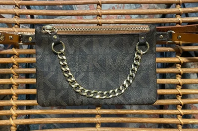 Michael Kors Pull Chain Belt Fannypack Bag MK 554131 Size XL CLEAN! - Image 1 of 4