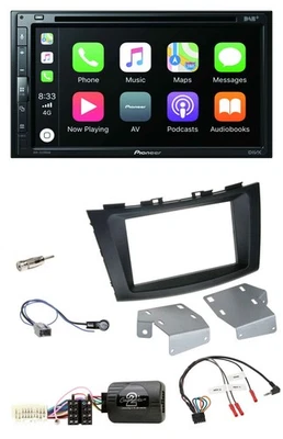 Pioneer DVD 2DIN Lenkrad DAB Bluetooth USB Autoradio für Suzuki Swift ab 2011 - Bild 1 von 4