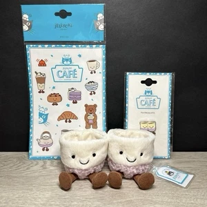 AUTHENTISCH❗️Jellycat Shanghai Sip n Slurp Teetassen Set-Neu mit Etikett-VERSAND AM SELBEN TAG! - Bild 1 von 7