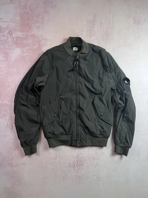Size 48 C.P company Lens Nycra Nylon Lined Sherpa bomber Jacket Casual - Image 1 of 4