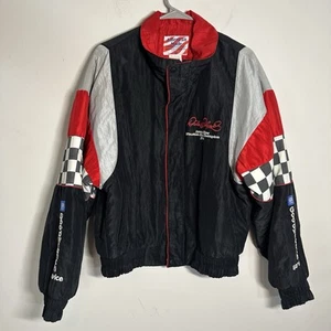 Vintage Dale Earnhardt gefütterte Jacke Größe hergestellt in Amerika Medium Windbreaker Mantel - Bild 1 von 10