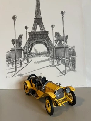 Franklin Mint Stutz Bearcat 1915 gelb  1:24 inkl. OVP - Bild 1 von 4