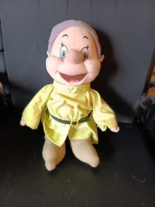 Snow White & Seven Dwarfs Dopey 14" Plush Stuffed Animal Disney World - Picture 1 of 2