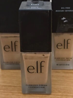 E.L.F. Flawless Finish Foundation, Lightweight & Medium Coverage,Semi-Matte Buff - Image 1 of 3