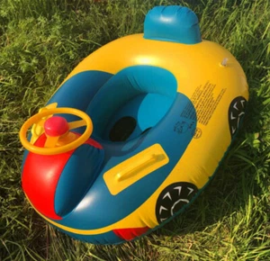 Aufblasbare Kinder Baby Kleinkind Schwimmbad schwimmen Sitz Float Boot Auto - Bild 1 von 7