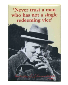 Winston Churchill Kühlschrankmagnete - 3"" x 2"" (8 cm x 5 cm) - Bild 1 von 8