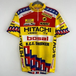 Camiseta de ciclismo Castelli Hitaci Bosal 1988 vintage manga corta hombre talla 6 - Imagen 1 de 14