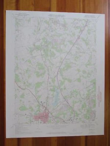 Somerset Pennsylvania 1974 original vintage mapa de ratón del USGS - Imagen 1 de 1