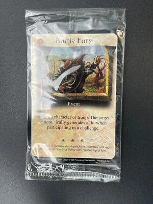 WHEEL OF TIME CCG  BATTLE FURY PROMO CARD P03 - Sealed in Original Packaging - Image 1 of 2