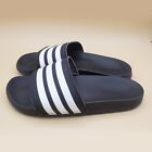 Adidas Slides Black Sandals Unisex Youth Size 6