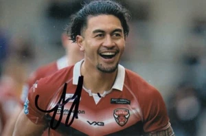 Tim Lafai Hand Signed Salford Red Devils 6x4 Photo Autograph 5 - Picture 1 of 1