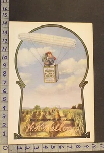 1909 KELLOGG FLAKES AGRICULTURA GRANJA DESAYUNO COMIDA COCINA DECORACIÓN ARTE ANUNCIO XF01* - Imagen 1 de 1