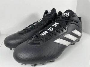 Adidas Adizero SM Freak Football Cleats Black/White Men’s Size 13 New - Picture 1 of 11