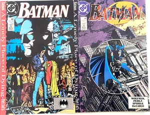BATMAN. NUMBER'S 440-441 (2 ISSUE 1989 LOT) GEORGE PEREZ-COVERS. - Picture 1 of 11