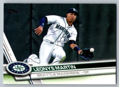 2017 Topps Base # 279 - Leonys Martin - Seattle Mariners - Image 1 of 2