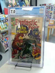 Fantastic Four #60 CGC 7.0 Marvel Comics 1967 Stan Lee Story Jack Kirby Cover - Bild 1 von 8