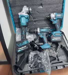 Kit 3 in 1 Trapano Avvitatore Impulso Smerigliatrice A Batteria Makota 68v - Bild 1 von 1