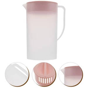 Large Capacity Cold Water Jug Drinking Pitcher with Lid Beverage - Picture 1 of 12