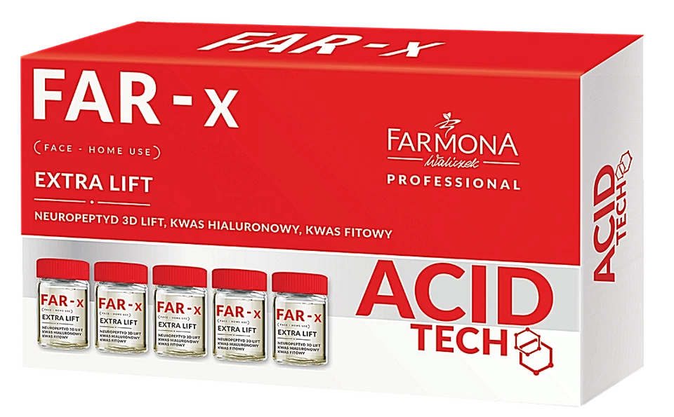 Farmona Professional ACID TECH FAR-X Extra Lift Face Treatment Ampoules 5 x 5ml
