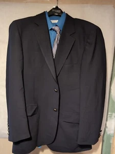 JOS. A. Bank Herren Sportmantel schwarz Travelers Collection, Gr. 40R - Bild 1 von 6