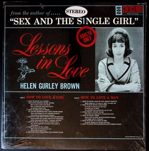 HELEN GURLEY BROWN - LESSONS IN LOVE [EX] CRESCENDO 604 Lp x1 - Imagen 1 de 4