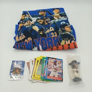 New York Mets Memorabilia (Herren T-Shirt Gr. 2XL - Pin - Wackelkopf - Karten) - Bild 1 von 9