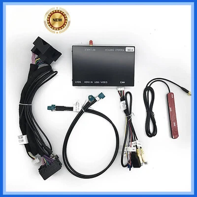 Black Wireless Carplay Airplay Kit MMI Android Auto for Mercedes Benz B C Class - Image 1 of 4