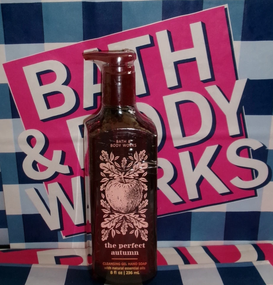 Jabón de manos gel limpiador Bath & Body Works EL OTOÑO PERFECTO NUEVO Foto 1 de 2
