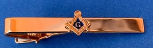 Masonic master mason tie bar - Picture 1 of 2