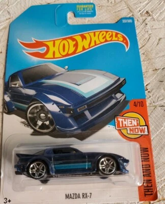 Mazda RX-7 2017 Q Case Hot Wheels entonces y ahora  Foto 1 de 2