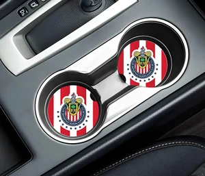 Auto Untersetzer Set Chivas Guadalajara - Bild 1 von 1