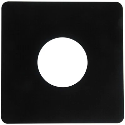 Copal #3 Toyo Omega Lens Board 158x158mm 45D 45C 45E 45G II 45GX 4x5 View Camera - Image 1 of 4