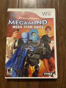 MEGAMIND MEGA TEAM UNITE - WII - MISSING MANUAL - FREE S/H - (B2A) - Picture 1 of 3