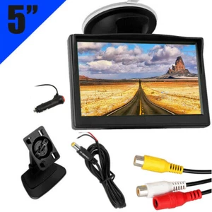 5 Inch HD TFT LCD Screen Monitor For Car Rearview Reverse Backup Parking Camera - Picture 1 of 10