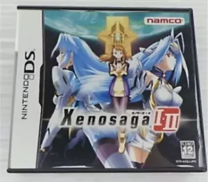 Nintendo DS Xenosaga 1・2 namco RPG Japanese Edit Good GP - Picture 1 of 3