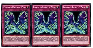 Yugioh - 3X Ala de Caballeros Fantasma - Común - 1a Edición - WIRA-EN011 - Casi Como Nuevo - Imagen 1 de 1