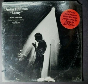 DUSTIN HOFFMAN, RALPH BURNS Lenny SOUNDTRACKLP SEALED HYPE STICKER UA - Picture 1 of 2