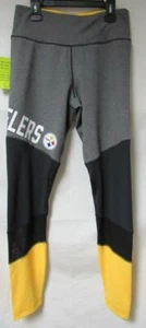 Pittsburgh Steelers Womens Size 26/30x27.5 Athletic Yoga Pants A1 2531 - Picture 1 of 5